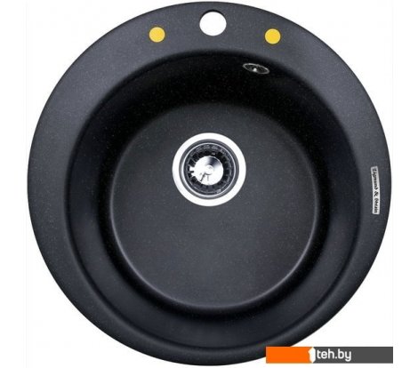  - Кухонные мойки Zigmund & Shtain Kreis 480 (темная скала) - Kreis 480 (темная скала)