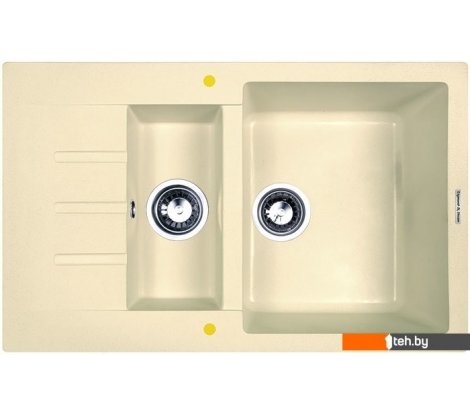  - Кухонные мойки Zigmund & Shtain Rechteck 775.2 (молодое шампанское) - Rechteck 775.2 (молодое шампанское)
