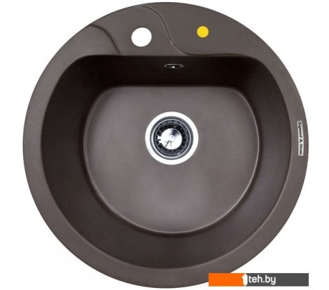  - Кухонные мойки Zigmund & Shtain Kreis 505F (швейцарский шоколад) - Kreis 505F (швейцарский шоколад)