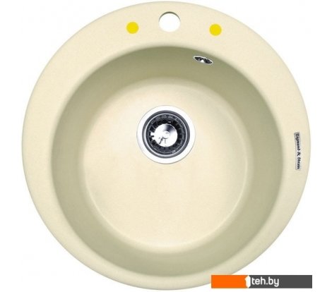  - Кухонные мойки Zigmund & Shtain Kreis 480 (молодое шампанское) - Kreis 480 (молодое шампанское)