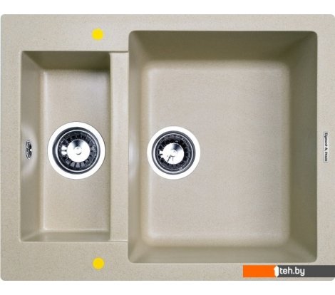  - Кухонные мойки Zigmund & Shtain Rechteck 600.2 (речной песок) - Rechteck 600.2 (речной песок)