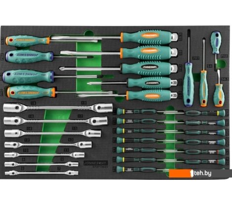  - Наборы инструментов Jonnesway D737134SV (34 предмета) - D737134SV (34 предмета)