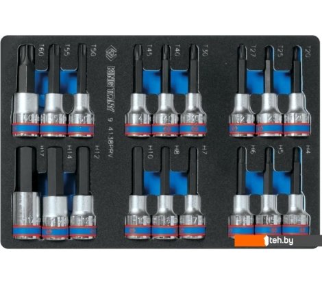  - Наборы инструментов King Tony 9-4138PRV (18 предметов) - 9-4138PRV (18 предметов)