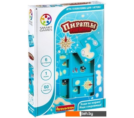  - Настольные игры Bondibon Пираты. Роза ветров - Пираты. Роза ветров