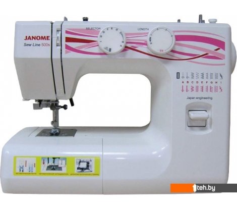 - Швейные машины Janome Sew Line 500s - Sew Line 500s