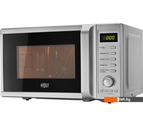  - Микроволновые печи Holt HT-MO-002 (серебристый) - HT-MO-002 (серебристый)