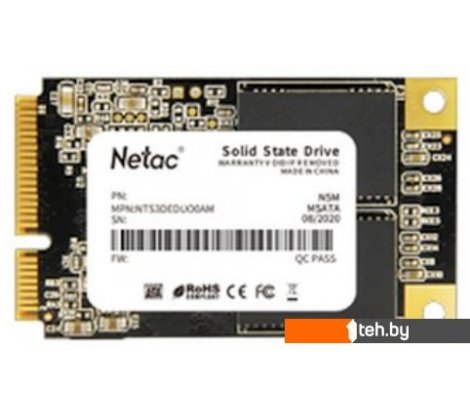  - SSD Netac Внутренний SSD mSATA 2TB Netac N5M - Внутренний SSD mSATA 2TB Netac N5M