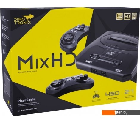  - Игровые приставки Dinotronix MixHD ZD-10 (2 геймпада, 450 игр) - MixHD ZD-10 (2 геймпада, 450 игр)