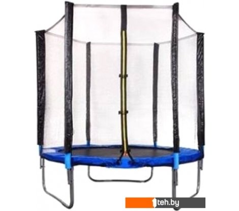 - Батуты Atlas Sport 140 см - 4.5ft (внешняя сетка, синий) - 140 см - 4.5ft (внешняя сетка, синий)