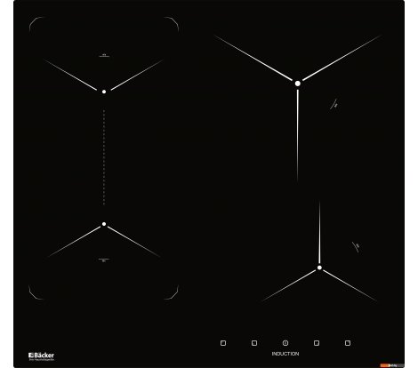  - Варочные панели Backer BIH604-1T-S5 Black - BIH604-1T-S5 Black