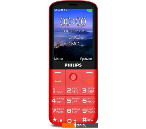 - Мобильные телефоны Philips Xenium E227 (красный) - Xenium E227 (красный)