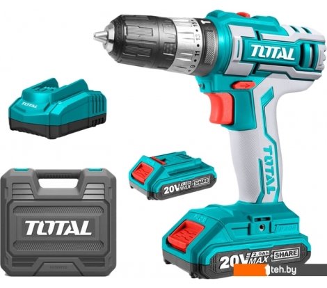  - Шуруповерты, гайковерты, электроотвертки Total TIDLI200215 (с 2-мя АКБ, кейс) - TIDLI200215 (с 2-мя АКБ, кейс)