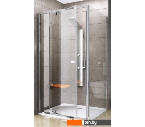  - Душевые кабины Ravak Pivot PPS 80 (сатин/прозрачное) - Pivot PPS 80 (сатин/прозрачное)