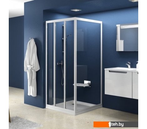  - Душевые кабины Ravak Supernova PSS 90 (белый/прозрачное) - Supernova PSS 90 (белый/прозрачное)