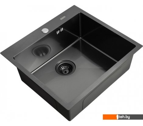 - Кухонные мойки ARFEKA AF 550*505 Black PVD Nano - AF 550*505 Black PVD Nano