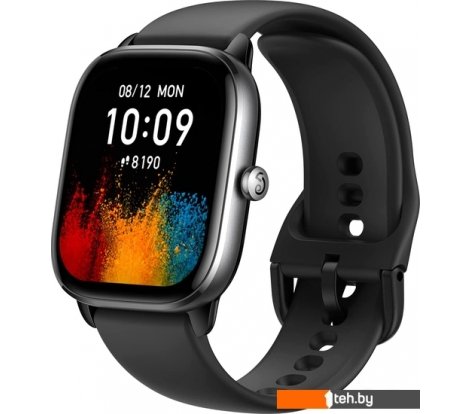 - Умные часы и браслеты Amazfit GTS 4 Mini (полночный черный) - GTS 4 Mini (полночный черный)