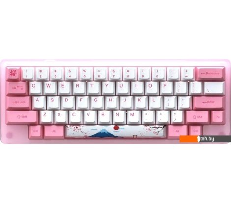  - Клавиатуры Akko ACR 59 Acrylic Tokyo (Akko CS Jelly Pink, нет кириллицы) - ACR 59 Acrylic Tokyo (Akko CS Jelly Pink, нет кириллицы)