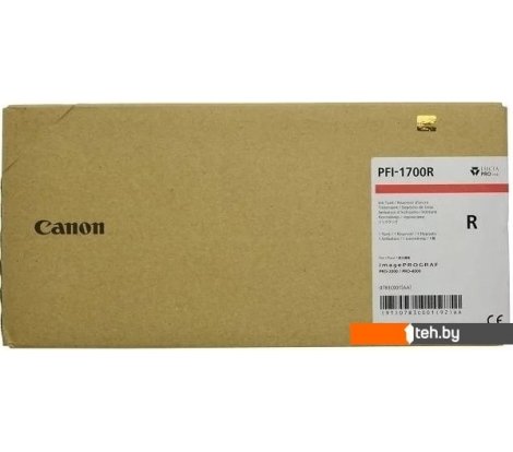  - Картриджи для принтеров и МФУ Canon PFI-1700 R 0783C001 - PFI-1700 R 0783C001