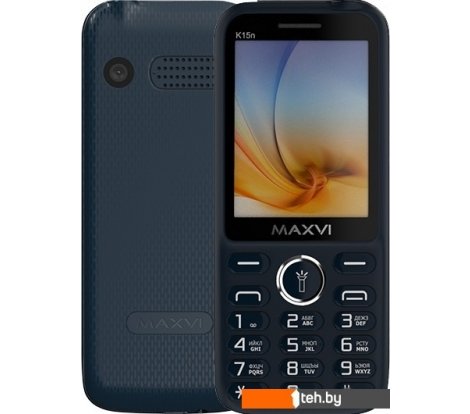  - Мобильные телефоны Maxvi K15n (синий) - K15n (синий)