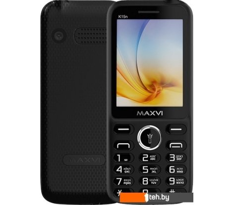  - Мобильные телефоны Maxvi K15n (черный) - K15n (черный)