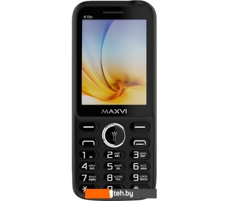  - Мобильные телефоны Maxvi K15n (черный) - K15n (черный)