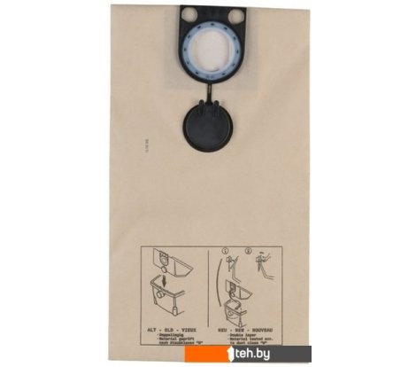  - Аксессуары для пылесосов, пароочистителей Milwaukee RSE1400 25 л 5 шт 4932373852 - RSE1400 25 л 5 шт 4932373852