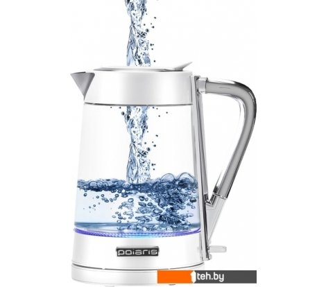  - Электрочайники и термопоты Polaris PWK 1715CGL Water Way Pro (белый) - PWK 1715CGL Water Way Pro (белый)