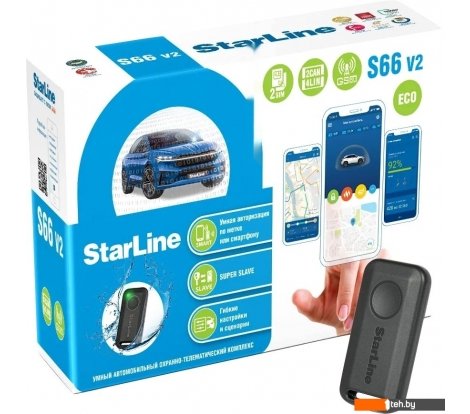  - Автосигнализации StarLine S66 v2 LTE - S66 v2 LTE