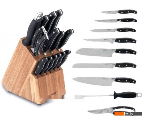  - Кухонные ножи, ножницы, овощечистки, точилки BergHOFF 1307144 (10 шт) - 1307144 (10 шт)