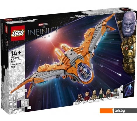  - Конструкторы LEGO Marvel Super Heroes 76193 Корабль Стражей - Marvel Super Heroes 76193 Корабль Стражей