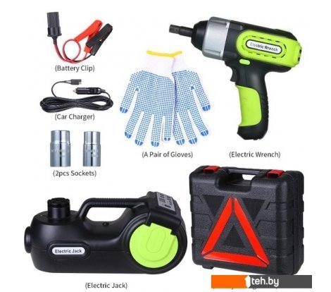  - Автомобильные компрессоры AutoHelp Набор 4в1 в чемодане - Набор 4в1 в чемодане