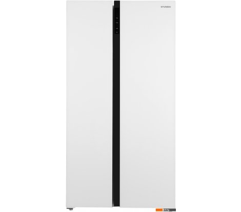  - Холодильники Hyundai CS5003F (белое стекло) - CS5003F (белое стекло)