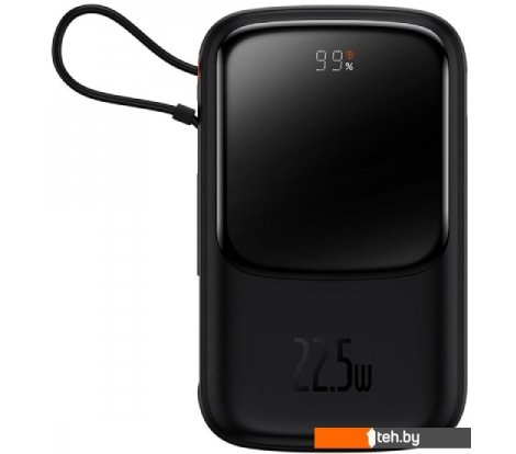  - Портативные зарядные устройства Baseus Qpow Pro Digital Display Fast Charge 10000mAh (черный) - Qpow Pro Digital Display Fast Charge 10000mAh (черный)