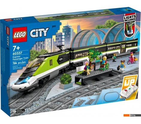  - Конструкторы LEGO City 60337 Пассажирский поезд-экспресс - City 60337 Пассажирский поезд-экспресс