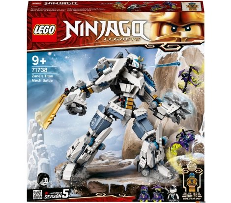  - Конструкторы LEGO Ninjago 71738 Битва с роботом Зейна - Ninjago 71738 Битва с роботом Зейна