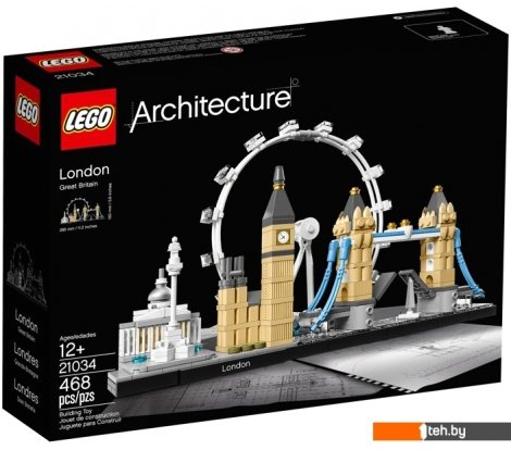  - Конструкторы LEGO Architecture 21034 Лондон - Architecture 21034 Лондон