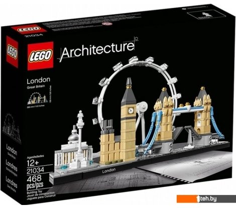  - Конструкторы LEGO Architecture 21034 Лондон - Architecture 21034 Лондон