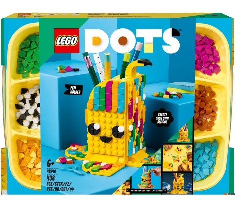  - Конструкторы LEGO Dots 41948 Подставка для карандашей Милый банан - Dots 41948 Подставка для карандашей Милый банан