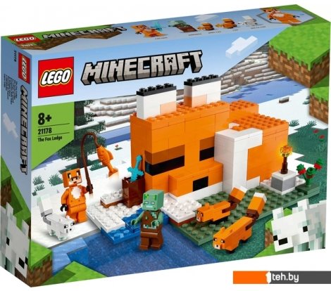 - Конструкторы LEGO Minecraft 21178 Лисья хижина - Minecraft 21178 Лисья хижина