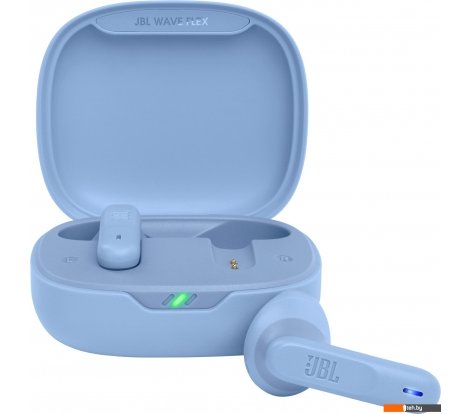  - Наушники и гарнитуры JBL Wave Flex (голубой) - Wave Flex (голубой)