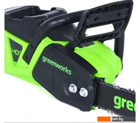  - Цепные электро- и бензопилы Greenworks GD40CS20XK4 (с 1-им АКБ 4 Ач) - GD40CS20XK4 (с 1-им АКБ 4 Ач)
