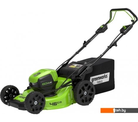  - Газонокосилки Greenworks GD60LM46SP (с 1-м АКБ 4 Ah) - GD60LM46SP (с 1-м АКБ 4 Ah)