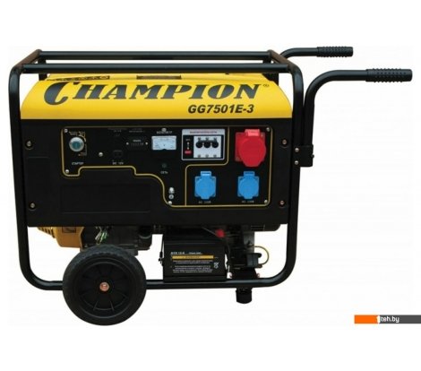  - Генераторы Champion GG7501E-3 - GG7501E-3