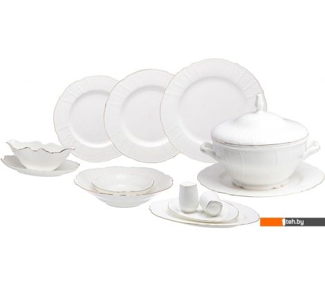  - Тарелки, салатники, блюда и наборы Lefard Lotus gold 86-2511 - Lotus gold 86-2511