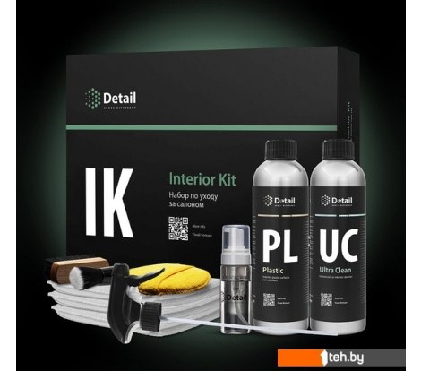 - Автохимия и автокосметика для салона Detail Набор по уходу за салоном IK Interior Kit DT-0345 - Набор по уходу за салоном IK Interior Kit DT-0345