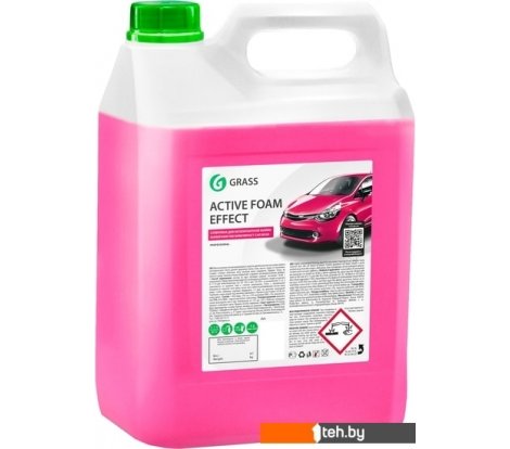 - Автохимия и автокосметика для кузова Grass Активная пена Active Foam Effect 6кг 113111 - Активная пена Active Foam Effect 6кг 113111