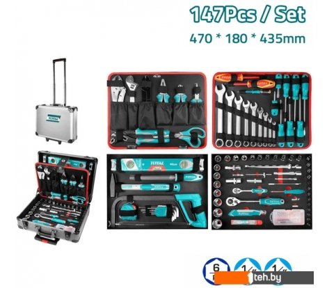  - Наборы инструментов Total THKTHP21476 (147 предметов) - THKTHP21476 (147 предметов)