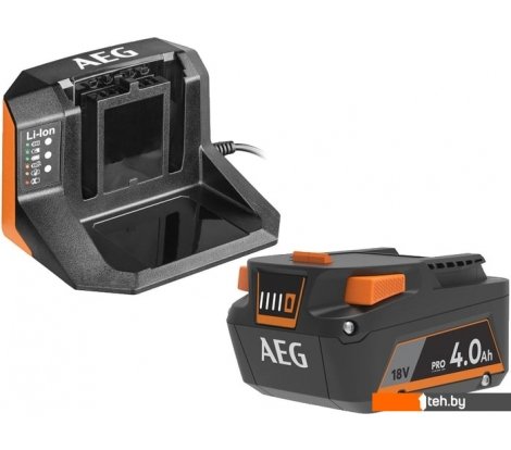  - Аккумуляторы и зарядные устройства для инструмента AEG Powertools SET L1840S 4935478933 (18В/4 Ah + 18В) - SET L1840S 4935478933 (18В/4 Ah + 18В)
