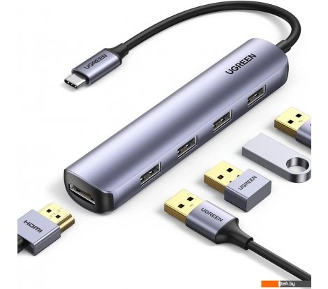 - USB-хабы и док-станции Ugreen CM417 20197 - CM417 20197