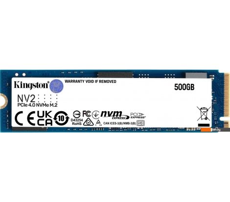  - SSD Kingston NV2 500GB SNV2S/500G - NV2 500GB SNV2S/500G